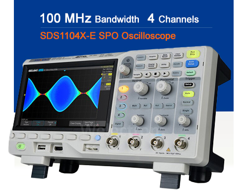 TestEquity: Siglent SDS1104X-E Super Phosphor Oscilloscope